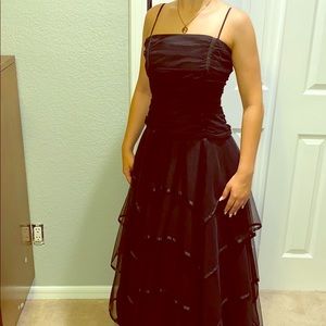 Floor length dress